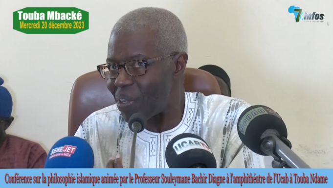 Conférence sur la philosophie islamique animé par le Pr Souleymane Bachir Diagne à l’université Cheikh Ahmadou Bamba de Touba Ndame