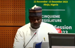 Deuxième session ordinaire 2023 du parlementaire de la CEDEAO, la délégation gambienne a présenté son rapport pays