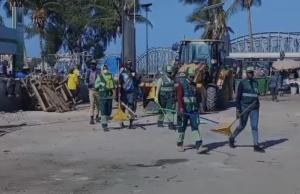 Nettoiement et sensibilisation : La mairie de Saint-Louis lutte contre la salubrité dans les marchés