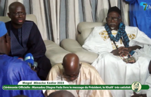Le Magal de Mbacké Cadior célébré dans l’effervescence et la communion, la délégation gouvernementale conduite par le ministre Modou Diagne Fada