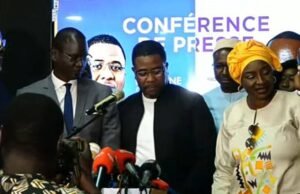 Conférence de presse conjointe des leaders politiques recalés au parrainage : Un appel à l’unité face aux obstacles du Conseil Constitutionnel