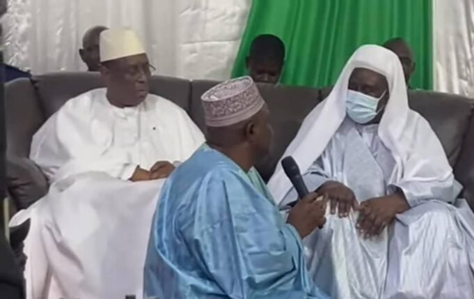 Macky Sall à Louga : Un Hommage Emouvant du Khalife Thierno Bachir Tall