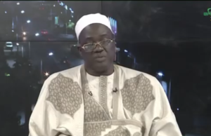 Conférence Africaine pour la Paix à Nouakchott : Le ministre conseiller Cheikh Abdou Lahad Mbacké Gaindé Fatma à la télévision nationale mauritanienne