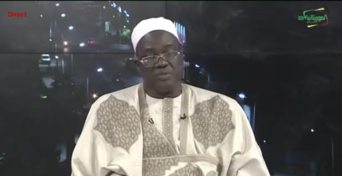 Conférence Africaine pour la Paix à Nouakchott : Le ministre conseiller Cheikh Abdou Lahad Mbacké Gaindé Fatma à la télévision nationale mauritanienne