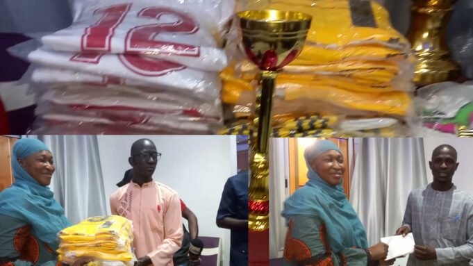 MBACKE: Daba Diouf Chargé de mission marraine de la finale de la zone opposant ASC NANTY et ASC DICKAM de Dalla Ngabou.