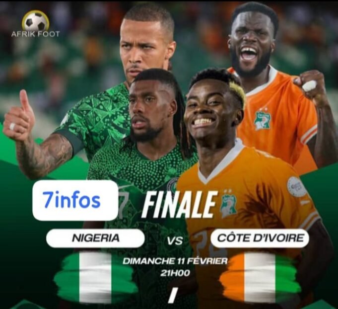 Finale de la CAN 2023 : La Côte d’Ivoire affronte le Nigeria.