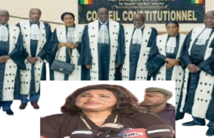 Le Conseil constitutionnel valide le retrait de la candidature de Rose WARDINI à l’élection présidentielle