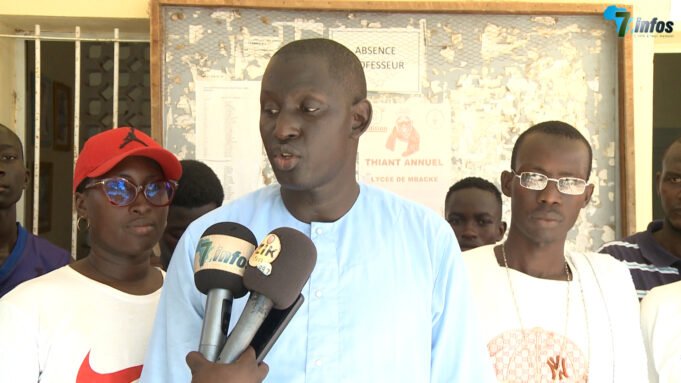 Le Président du Conseil Communal de la Jeunesse de Mbacké Soutient les Candidats au Baccalauréat