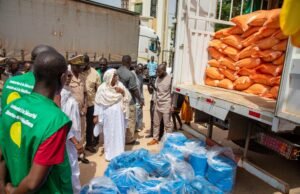 Magal : Maïmouna Dièye apporte 300 tonnes de riz et soutient 5 000 ménages sinistrés