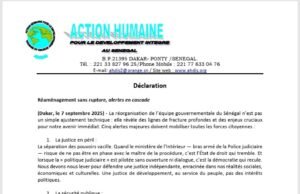 Réaménagement sans rupture, alertes en cascade.