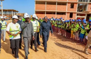 Le Président Bassirou Diomaye Faye en visite sur les sites des JOJ Dakar 2026 (photos)