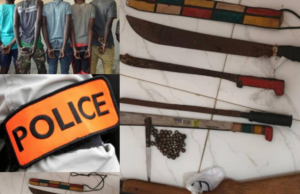 Mbacké : 5 cambrioleurs arrêtés par la police, 48 munitions, un fusil et des machettes saisis