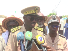 Touba : visite de terrain du préfet de Mbacké pour évaluer l’état d’avancement des travaux de drainage des eaux pluviales