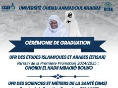 Touba : l’Université Cheikh Ahmadoul Khadim célèbre sa première promotion dans un esprit de savoir et de valeurs