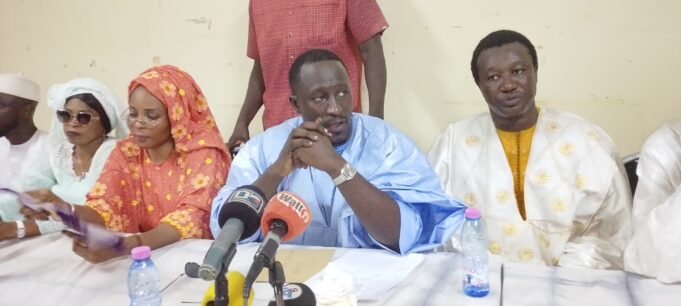 KIIRAAY MBACKÉ : Ablaye Ndiaye remobilise ses troupes pour accompagner Bassirou Diomaye Faye.