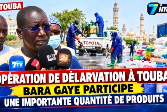 Touba : deuxième opération de désinsectisation, la DPV, Touba Ça Kanam et Bara Gaye de Média Afrique unissent leurs forces.